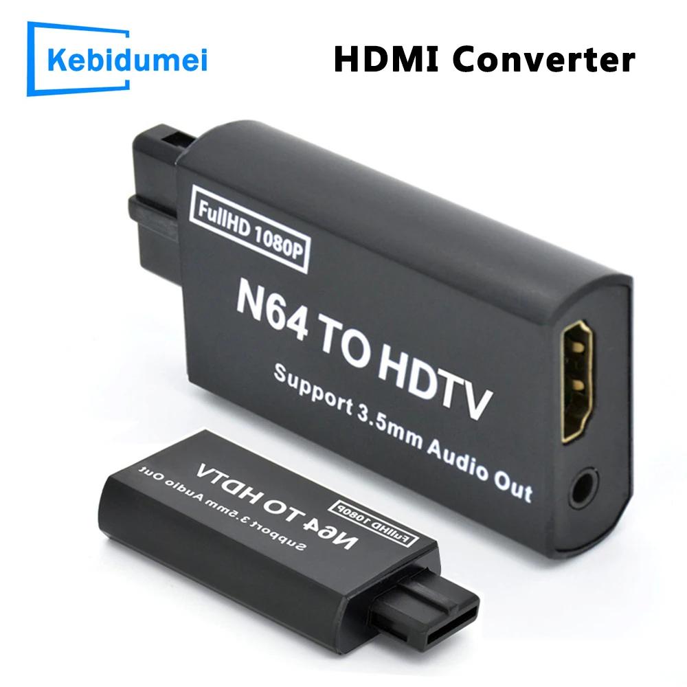 4K USB N64-HDMI ȯ   ĸó ī  ÷  ÷ ̴, SNES/NGC/SFC 3.5mm  ° ȣȯ 